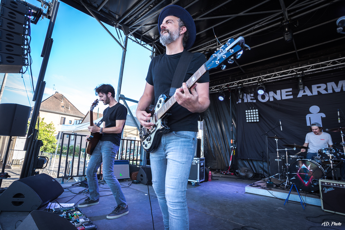 The One Armed Man en concert