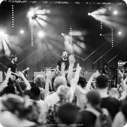 The One Armed Man en concert